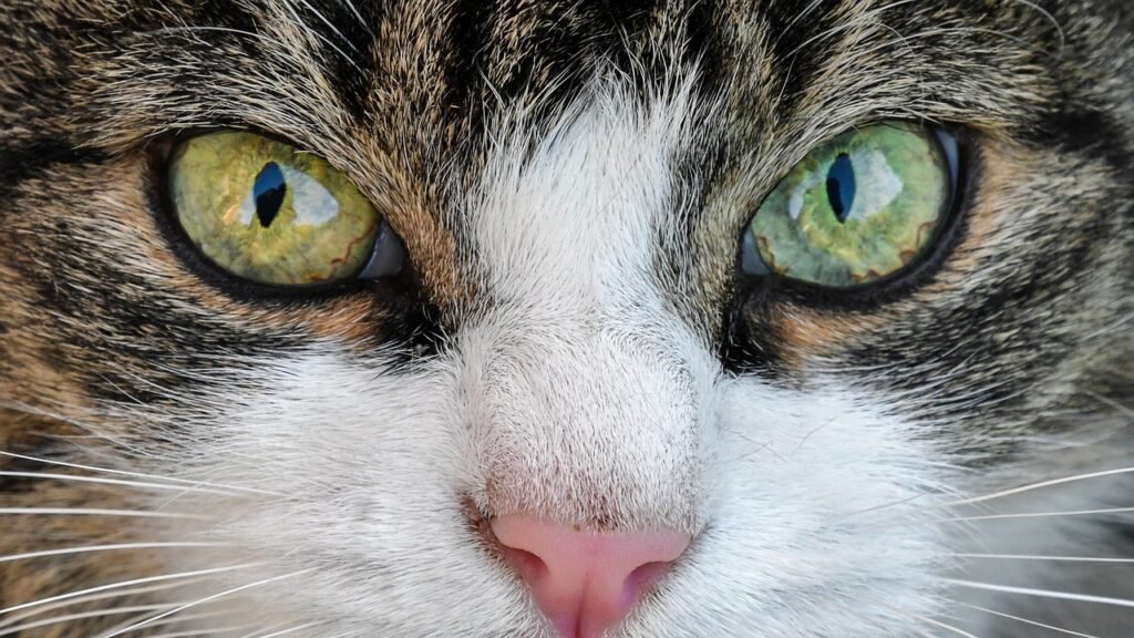 Check your cat's eyes regularly to avoid any allergies