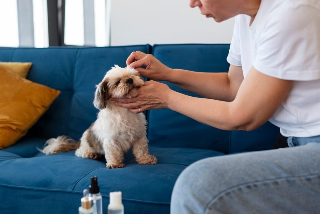 Having ear cleaners and nail clippers on hand is a good practice. Because cleaning your dog’s ears can help prevent infection.